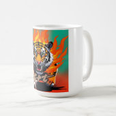 Mug tigre animé (Devant droit)