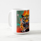 Mug tigre animé (Devant gauche)