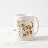 Mug Tigre aventureux (Devant droit)
