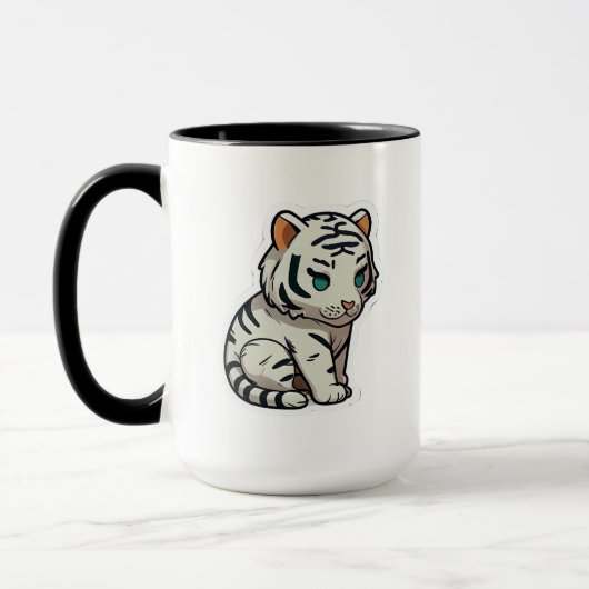 Mug Tigre blanc (Gauche)