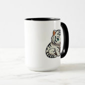 Mug Tigre blanc (Devant droit)
