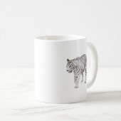 Mug Tigre blanc (Devant droit)