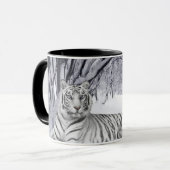 Mug Tigre blanc (Devant gauche)