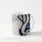 Mug Tigre blanc (Devant droit)
