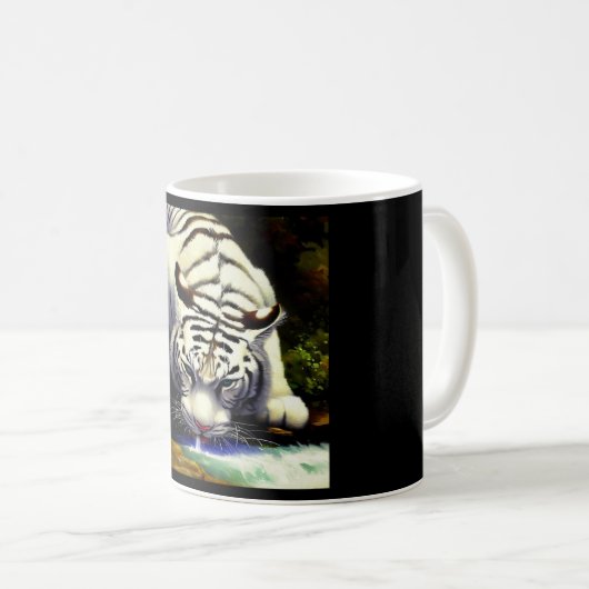 Mug Tigre blanc chinois (13) (Devant droit)