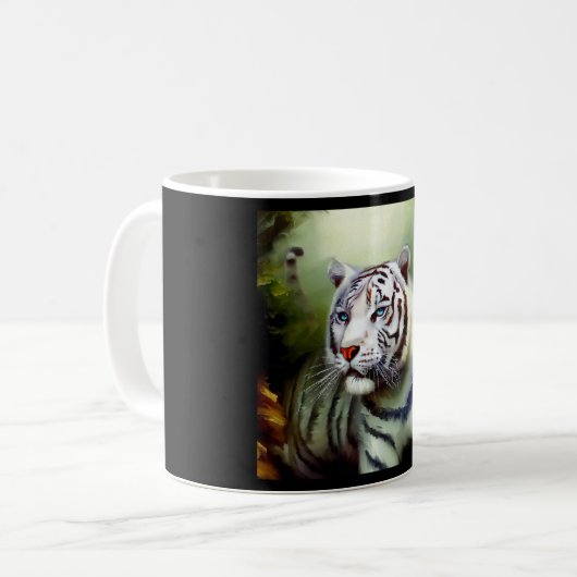 Mug Tigre blanc chinois (22) (Devant gauche)