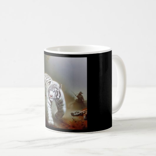 Mug Tigre blanc chinois (26) (Devant droit)