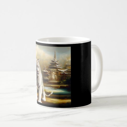 Mug Tigre blanc chinois (27) (Devant droit)