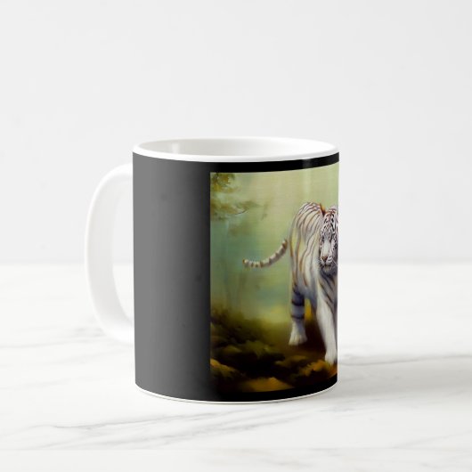 Mug Tigre blanc chinois (29) (Devant gauche)