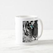 Mug Tigre blanc noir (Devant droit)