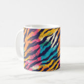 Mug Tigre coloré (Devant gauche)
