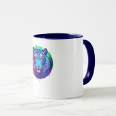 Mug Tigre Cyber (Devant droit)