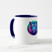 Mug Tigre Cyber (Devant gauche)