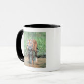 Mug Tigre dans l'eau (Devant gauche)