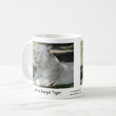 Mug Tigre de Bengale blanc (Devant gauche)