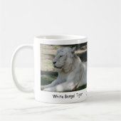 Mug Tigre de Bengale blanc (Gauche)