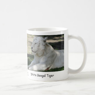 Mug Tigre de Bengale blanc