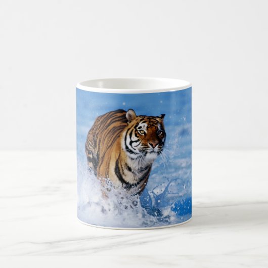 Mug Tigre de café en céramique (Centre)