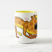 Mug Tigre de chat en colère léopard (Centre)