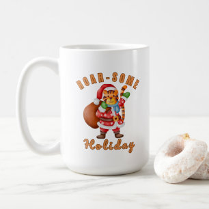 Mug Tigre de Noël formidable Santa Noël