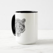 Mug Tigre de style (Devant gauche)