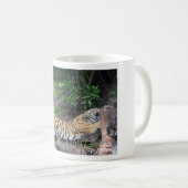 Mug Tigre d'étirement (Devant droit)