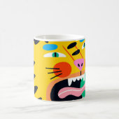 Mug Tigre drôle Abstrait (Centre)
