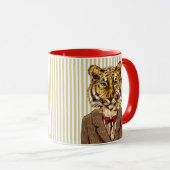 Mug Tigre En Soirée (Devant droit)