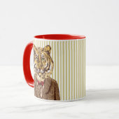 Mug Tigre En Soirée (Devant gauche)