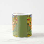 Mug tigre et léopard se battant (Centre)