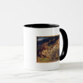 Mug Tigre et lion (Devant droit)
