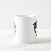 Mug Tigre fait face pourpre (Centre)
