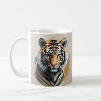 Mug Tigre géométrique