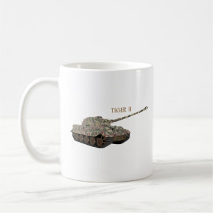 Mug Tigre II Allemand 2ÈME GUERRE MONDIALE Battle Tank