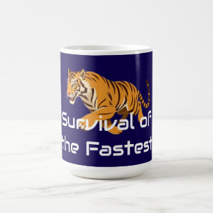 Mug Tigre – La Survie du Plus Rapide