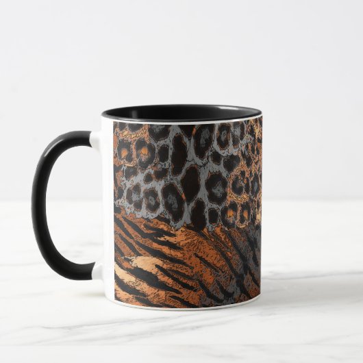 Mug Tigre léopard tendance (Gauche)