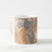 Mug Tigre, panthère rose tropicale (Devant gauche)