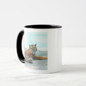 Mug Tigre par la rivière (Devant gauche)