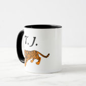 Mug Tigre personnalisé (Devant gauche)