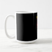 Mug Tigre Pop Art coloré (Gauche)