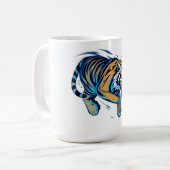 Mug Tigre qui saute (Devant gauche)
