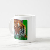 Mug Tigre rare de Sumatran d'Indonésie (Devant gauche)
