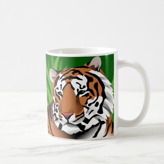Mug Tigre rayé (Droite)