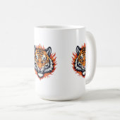 Mug Tigre silencieux – Précision et Puissance (Devant droit)