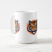 Mug Tigre silencieux – Précision et Puissance (Devant gauche)