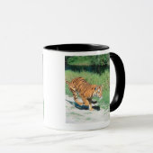 Mug Tigre sur le chemin (Devant droit)