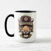 Mug Tigre surfant (Gauche)