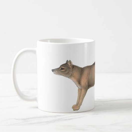 Mug Tigre tasmanien Thyalcine de John Gould (Gauche)