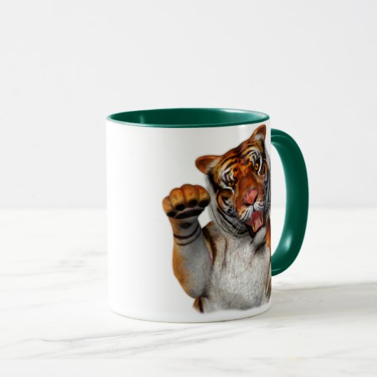 Mug Tigre, Tigre (Devant droit)