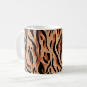 Mug tigre transparent, léopard motif (Devant gauche)